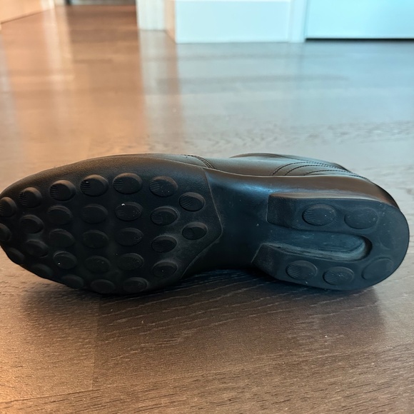 Black Leather Men's Shoes - Picture 12 of 12